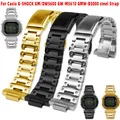 For Casio G-SHOCK GM-5600 DW5600 GW-M5610 High Quality Solid Stainless steel watchband Men's Watch
