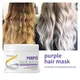 Purple Hair Mask for Blonde Hair Removes Brassy Yellow Tones Lightens Blonde Ash Silver Grays Hair