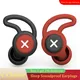 Sleep Noise Earplug Kit Reduction Silicone Black Soundproof Ear Plug Canceling Protect Tapones