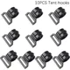 10 Pack Tent Hooks Camping Caravan Awning Tent Windproof Rope Clip Tent Clip Windproof Accessoire