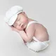 Newborn Photography Props Accessories Shoot Suspender Jumpsuit Studio Costume Props Cute Twin Baby