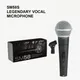 Metal SM58 cardioid Dynamic Microphone For Stage Singing Professional Wired Microphone for Shure