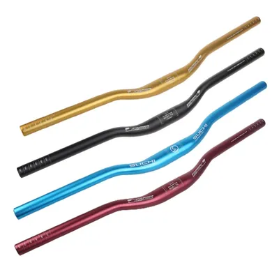 MTB Handlebar 31.8mm Aluminum Alloy Handlebar Straight MTB Riser Flat Handle Bar for Mountain Bike