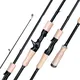 1.65m 1.8m Spinning Casting Fishing Rod Lure Test 8-25g Fishing EVA Grip Fishing Poles Carbon Fiber