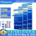 YKaiserin Battery For iPhone 11 8 7 6 6S 5 5S 5C 4S 3G 3GS X XR XS Max SE 2020 XSMax SE2020 SE 2 SE2