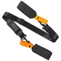 Ski Pole Carrying Strap Nylon Adjustable Ski Pole Shoulder Strap Skiboard Fixed Strap with Ant-Slip