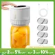 Electric Mason Jar Vacuum Sealer Cordless Vacuum Sealer Kit for Wide-Mouth and Regular-Mouth Mason