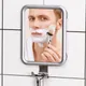 Bathroom Anti-fog Mirror Powerful Suction Cup Bath Shower Mirrors Wall Mounted Make Up Man Shaving