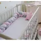 1M/2M/3M/4M Baby Bed Bumper Infant Cradle Pillow Cushion Braid Knot Crib Protector Room Decor Tour