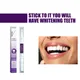 V34 Purple Whitening Toothpaste Cleans Mouth Fresh Breath Remove Yellow Stains Protect Teeth White