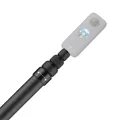 Carbon Fiber Selfie Stick Adjustable Extension with 1/4 Inch Screw for Insta 360 X3 One X/ One X2/