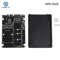 SATA 60Gbps To M2 NGFF SATA SSD MSATA SSD Adapter MSATA To SATA M.2 NGFF To SATA Hard Disk Adapter