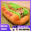 Hot Pet Dog Puppy Dog Bed various Size Large Dog Lounger Bed Kennel Mat Soft Fiber Warm Soft Bed