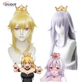 Bowsette Princess Bowser Peach Teresa Boos Golden Blonde And Pink Mixed Long Heat Resistant Hair