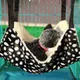 SWEETHOME Breathable Pet Cat BED Double-sided Usable Hanging Cat Hammock in Iron Cage Pet Supplies