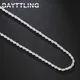 BAYTTLING New 16/18/20/22/24 Inch 925 Sterling Silver 2MM Twisted Rope Chain Necklace For Woman Man