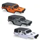 TRX4-M ABS 6.10in Wheelbase Hardtop Body Kit With Front Rear Bumpers For 1/18 RC Crawler TRX4M