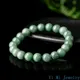 Burmese Jade Bead Bracelets Accessories Charm Gift Green Man Gemstone Jadeite Amulet Women Amulets