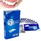 5D White Teeth Whitening Strips Professional Effects White Tooth Bristle Charcoal Toothbrush Dental