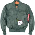 New Alpha Martin Spring Classics MA1 Bomber Pilot Jacket Men Waterproof Baseball Coat Air Force