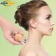 360 Rotating Face Mini Massager Muscle Roller Wood Therapy Massage Tools for Facial Arm Hand Body