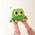 Lovely Green Duolingo Owl Plush Toy Plushie of Duo The Owl Anime Owl Doll Soft Stuffed Animal