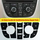 For Opel Astra J Radio Button Sticker For Vauxhall Holden Astra Repair Decals Dashboard Fixing