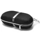 1Pc Black Eyewear Cases Sunglasses Case For Women Glasses Box With Lanyard Zipper Glasses Case Hard