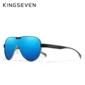 KINGSEVEN New Oversized Sunglasses Men And Women Polarized Mirror Lens Goggles UV Protection Men's