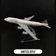 1:400 United B747 Metal Replica 16cm Scale Airlines Boeing AIrbus Aircraft Model - A Stunning