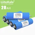 1-32PCS LiitoKala 3.2V 22Ah high capacity Deep cycle Lifepo4 Battery for 12v 24v 48V Li-ion Battery