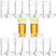 10Pcs MiniPlastic Cowboy Boot Glasses Clear Cups Reusable Western BeerMugs for Bachelorette Party