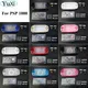 YuXi Full Housing Shell Cover Case for PSP1000 PSP 1000 With Button Case Shell Housing Cover for PSP