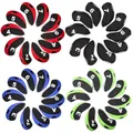 Golf Club Covers Set for Irons Neoprene Iron Head Cover Club Protector 10Pcs With Top Window For Men