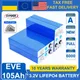 EVE 3.2V LiFePO4 Battery 105AH 4/8/16PCS DIY 12V 24V 48V lithium iron phosphate battery with QR