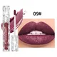 QIBEST Waterproof Diamond Shimmer Glitter Lipgloss Matte Liquid Lipstick Shiny Pearl Lip Glaze Long