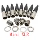 Mini XLR Connector 3/4/5/6 Pin Mini XLR Male Plug / Female Jack Socket Audio Microphone Soldering