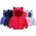 2023 Baby Girls Jacket Spring Autumn Winter Jacket For Girls Coat Kids Warm Hooded Outerwear