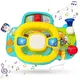 Baby Steering Wheel for Car Seat Toys Steering Wheel with Music Fliip Up Mirror Crib Car Seat Toys