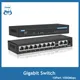 Gigabit Switch 10 Port 1000Mbps Ethernet Switch Gigabit Network Fast Switcher for IP Camera