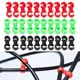 10PCS Bicycle MTB Brake Cable Clips S Shaped Bicycle Brake Lines Hose Hook Clips Holder Guide Hose