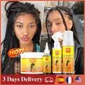 Hot 24 Hour Hold Braid Gel Frizz Control Fixative Oil Cornrow Mousse For Black Women Natural Locks