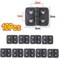 10pcs Door Hinges Nylon Plastic Butt Window Hinges For Electric Box Cabinet Industrial Box Bearing