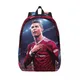 C-Cristianos New Backpack Football Star R-Ronaldos Breathable Backpacks Polyester Fun School Bags