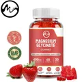 Minch Magnesium Citrate Gummies 400mg Potassium Supplement with Vitamin D B6 CoQ10 for Promotes