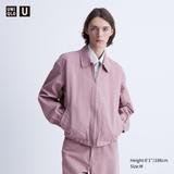 Zip-Up Blouson | Purple | Small | UNIQLO US