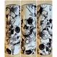 Skull tumbler, glow in the dark tumbler, 20oz tumbler, tumbler, skulls and flowers, black and white tumbler, tumbler with straw