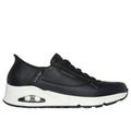 Skechers Men's Slip-Ins: Uno - Easy Air Sneaker | Size 12.0 | Black | Textile/Synthetic