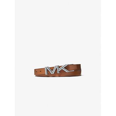 Michael Kors Reversible Leather Belt Brown One Size