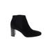 Rag & Bone Ankle Boots: Black Solid Shoes - Women's Size 39 - Almond Toe